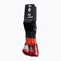 Набір карабінів для скелелазіння Black Diamond Hotforge Hybrid Quickpack Set 6 pcs. 12 cm octane