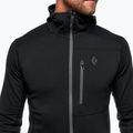 Кофта трекінгова чоловіча Black Diamond Coefficient Fleece Hoody black 4