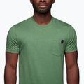 Футболка для скелелазіння чоловіча Black Diamond Crag arbor green 3