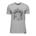 Футболка трекінгова чоловіча Black Diamond Multi Sport nickel heather