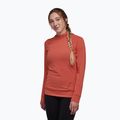 Кофта трекінгова жіноча Black Diamond Alpenglow Hoody baja sunrise 2