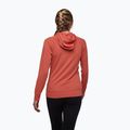 Кофта трекінгова жіноча Black Diamond Alpenglow Hoody baja sunrise 3
