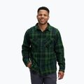 Сорочка трекінгова чоловіча Black Diamond Project Heavy Flannel palm green/anthracite plaid