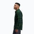 Сорочка трекінгова чоловіча Black Diamond Project Heavy Flannel palm green/anthracite plaid 3