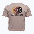 Жіноча футболка Black Diamond Faded Crop блідо-бузкового кольору 5