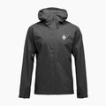 Куртка дощовик чоловіча Black Diamond Strataline Stretch Shell black 3