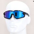 Окуляри велосипедні CASCO SX-34 Carbonic black/blue mirror 8