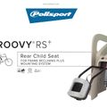 Крісло велосипедне заднє на раму Polisport Groovy RS+ зелене FO 8640700009 6