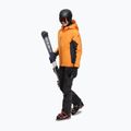 Куртка гірськолижна чоловіча Dainese Etra Aerosense Dry Core Ready oriole orange/stretch limo 2