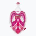 Маска повнолицьова для снорклінгу SEAC Magica white/pink 2