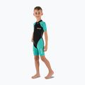 Гідрокостюм дитячий SEAC Dolphin Shorty 1,5 mm black/tiffany 4