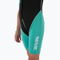 Гідрокостюм дитячий SEAC Dolphin Shorty 1,5 mm black/tiffany 7