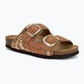 Шльопанці жіночі Scholl Noelle Crochet bude/light brown/cognac