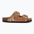 Шльопанці жіночі Scholl Noelle Crochet bude/light brown/cognac 2