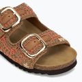 Шльопанці жіночі Scholl Noelle Crochet bude/light brown/cognac 7
