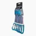 Карабіни швидкі для альпінізму CAMP Orbit Express KS 6 pack 12 cm grey/blue/fuchsia