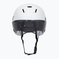 Шолом велосипедний MET Codatronica white/silver matt glossy 2