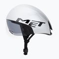 Шолом велосипедний MET Codatronica white/silver matt glossy 3