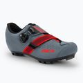 Кросівки велосипедні МТВ чоловічі Sidi MTB Aertis grey/red