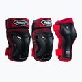 Набір протекторів для дітей Roces Ventilated 3 Pack 002 чорно-червоний 301352