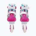 Роликові ковзани дитячі Roces Jokey X Girl white/pink 4