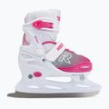 Ковзани дитячі Roces Jokey Ice X white/pink 2