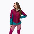 Гібридна куртка жіноча La Sportiva Across Primaloft бордово-блакитна Q36502624