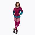 Гібридна куртка жіноча La Sportiva Across Primaloft бордово-блакитна Q36502624 2