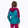 Гібридна куртка жіноча La Sportiva Across Primaloft бордово-блакитна Q36502624 3