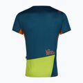 Футболка для скелелазіння чоловіча La Sportiva Grip зелено-синя N87729639 2