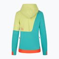 Кофта для скелелазіння жіноча LaSportiva Mood Hoody блакитно-зелена O65638728 2