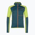 Кофта трекінгова чоловіча LaSportiva Existence Hoody синьо-зелена P53639729