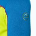 Кофта трекінгова чоловіча La Sportiva Elements sangria/electric blue 4
