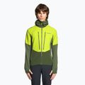 Кофта трекінгова чоловіча La Sportiva Session Tech Hoody forest/lime punch