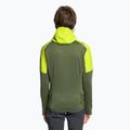 Кофта трекінгова чоловіча La Sportiva Session Tech Hoody forest/lime punch 2