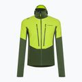 Кофта трекінгова чоловіча La Sportiva Session Tech Hoody forest/lime punch 6