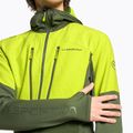 Кофта трекінгова чоловіча La Sportiva Session Tech Hoody forest/lime punch 3