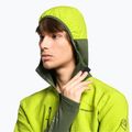 Кофта трекінгова чоловіча La Sportiva Session Tech Hoody forest/lime punch 4