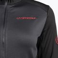 Кофта трекінгова жіноча La Sportiva Upendo Hoody carbon/cherry tomato 3