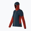 Кофта трекінгова жіноча La Sportiva Session Tech Hoody storm blue/cherry tomato 5