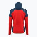 Кофта трекінгова жіноча La Sportiva Session Tech Hoody storm blue/cherry tomato 2