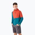 Кофта для трекінгу чоловіча La Sportiva Mood Hoody синьо-оранжева N71623313