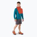 Кофта для трекінгу чоловіча La Sportiva Mood Hoody синьо-оранжева N71623313 2