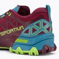 Кросівки для бігу жіночі La Sportiva Bushido II бордово-блакитні 36T502624 12