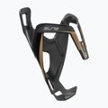 Елітний кошик для бідонів Vico Carbon матовий/золотий з графічним малюнком