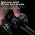 Шолом велосипедний Rockbros 100036001 With Remote Control and Warning Light black 4