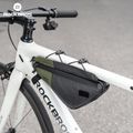 Сумка велосипедна на раму Rockbros 30180033001 Eco-Friendly 2in1Bike Frame Bag with Shoulder Strap black/green 2