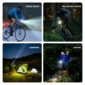 Ліхтарик велосипедний передній Rockbros 2410008003 Bike Front Light 1500 Lumen black 7