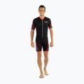 Жіночий гідрокостюм Cressi Playa Shorty 2.5 мм чорний/червоний 11