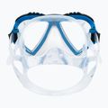 Маска для дайвінгу Cressi Lince clear/blue 5
